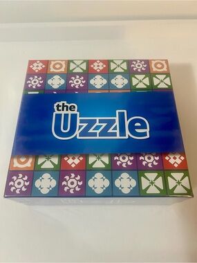 The Uzzle Colourful Kids Puzzle Game - Multicolor Pattern Tiles-NWT